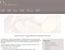 Tablet Screenshot of cifoodservices.com